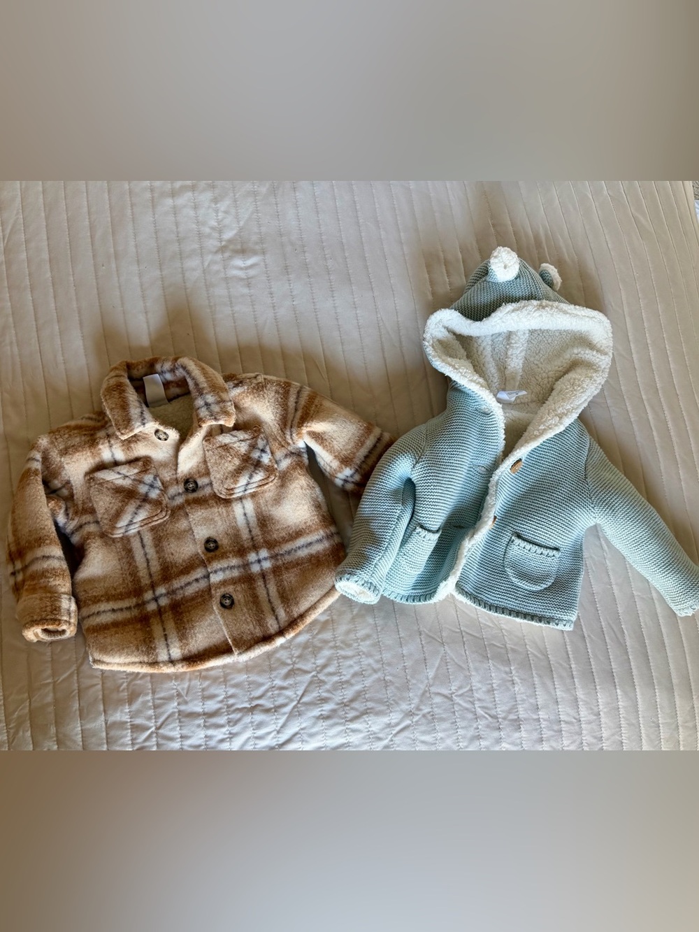 2 Carter’s 6 month jackets